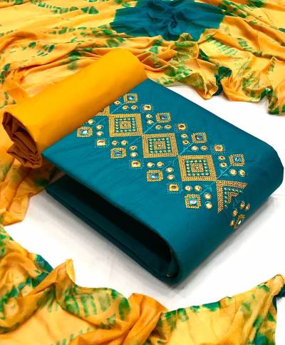 Makmali by Maa Swaroop 4 colour Matching Cotton Salwar Kameez